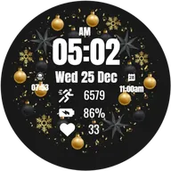Christmas Frames Watch Face